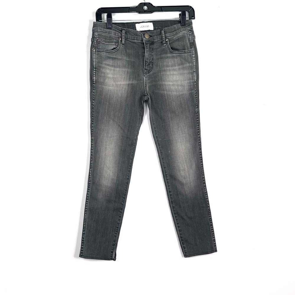 THE GREAT | the almost Skinny gray Jeans